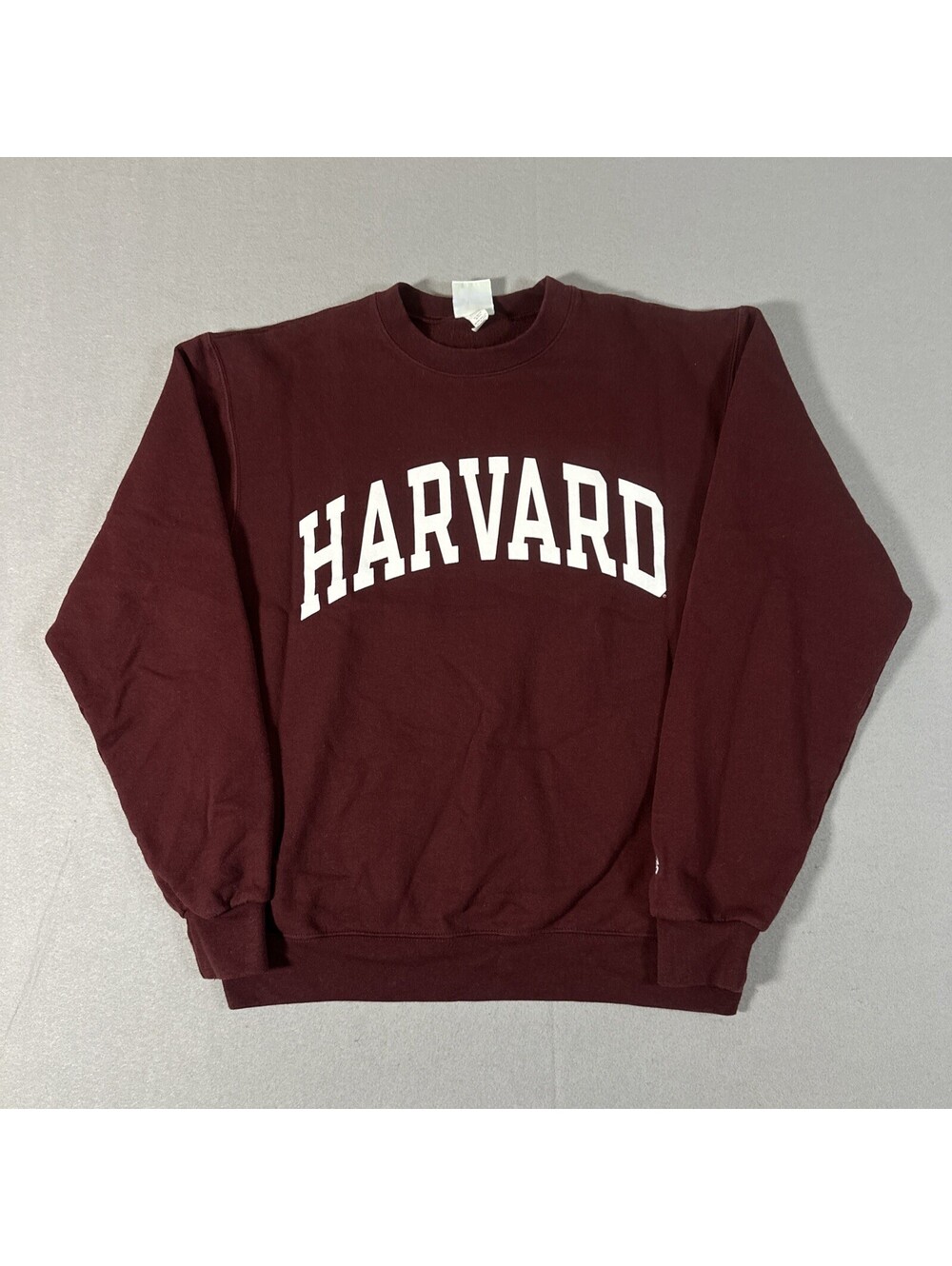 Harvard University Sweatshirt Medium  Champion Eco Fleece Crimson Red